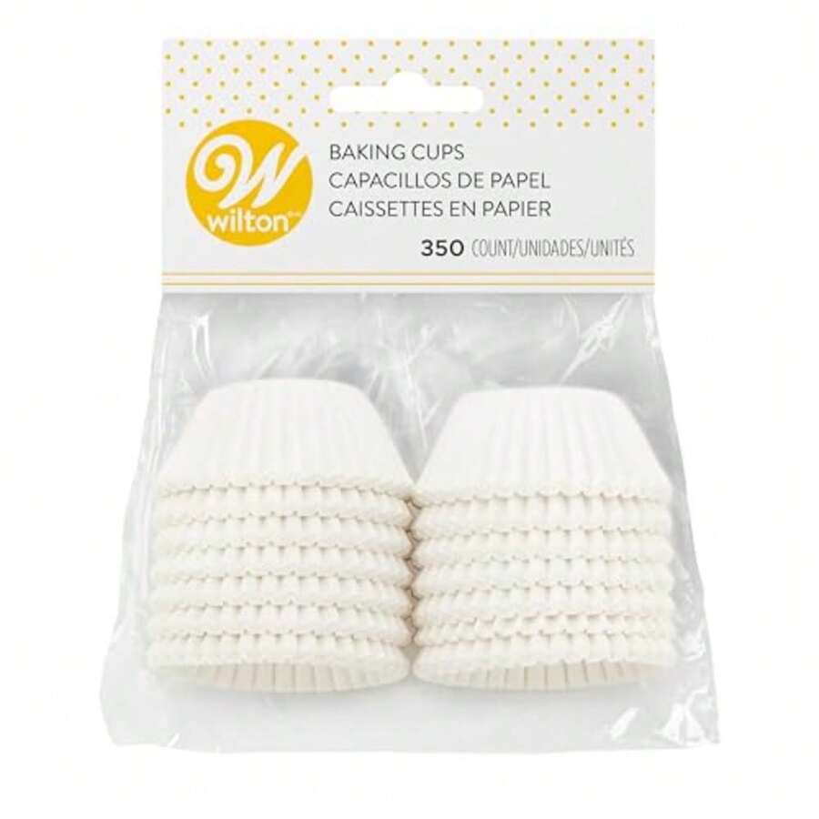 Wilton Capacillos mini 350 unidades blanco - Blanco - Ver 1