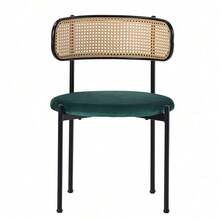 Dining Chairs - Green + Velvet-1 - View 9