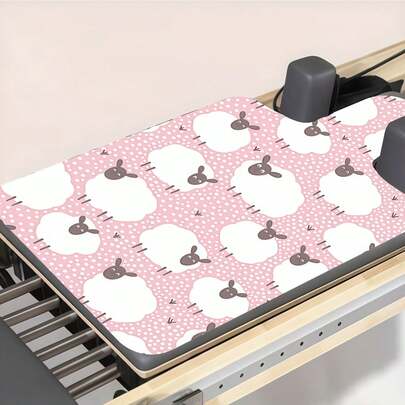 1pc Silica Gel Yoga Mat, Non-Slip Shock-Absorbing Moisture-Wicking Fitness Exercise Mat For Home Gym Living Room