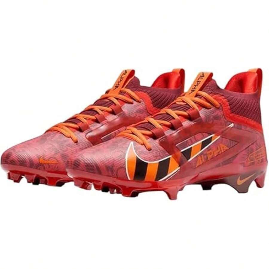 Nike Alpha Menace 4 Elite NRG FQ4046-600 Men's US 9 Red Football Cleats GBNC1533 - Đỏ - Xem 1