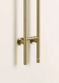 2 Barren, gebürstetes Gold