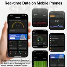 Vòng đeo tay thông minh thời trang mới GUHUAVMI 2026 dành cho nam và nữ, thiết kế cong siêu mỏng, nhắc nhở cuộc gọi, theo dõi giấc ngủ, hơn 170 chế độ thể thao, theo dõi hoạt động, đồng hồ theo dõi thể dục, chống nước IPX8, đồng hồ thông minh cho nam, đồng hồ thông minh cho nữ, quà sinh nhật - quà kỷ niệm hoàn hảo cho các cặp đôi, món quà tốt nhất cho người đam mê thể dục. - Nhiều màu - Xem 8