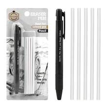 1 Set Retractable Mechanical Pencil With 5 Refill Leads, Suitable For Artists, Drafting, Drawing And School/Office Supplies - Multicolor - View 9