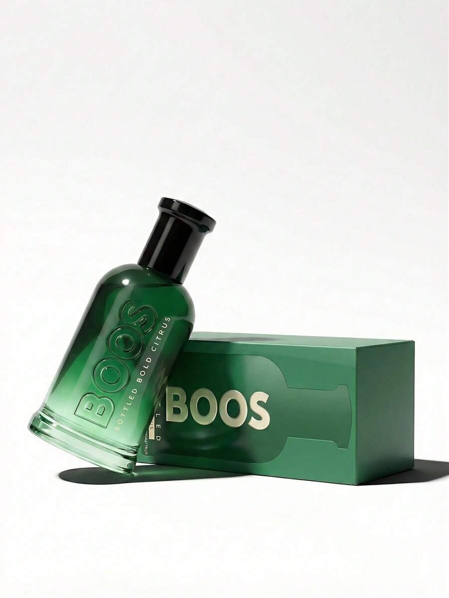 Perfumes De Hombre BOOS Bottled Bold Citrus 100ml EDP Fragancia Fresca Cítrica y Amaderada Spray Corporal Larga Duración Uso Diario Loción Masculina Energizante Notas de Manzana Verde Limón y Vetiver Aroma Limpio Recién Bañado Ideal para Gym Oficina y Verano Regalo Original para Novio y Papá Estilo Casual Deportivo y Joven