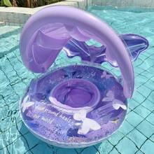 Canopy Children's Swimming Pool Float, Children's Swimming Pool Buoy, Inflatable Swimming Pool With Seat And Handles, Beach Toys And Summer Essentials For Children - Multicolor - View 7