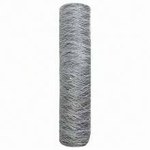 vidaXL Sechseckzaun Silber 0,8 X 50 M Verzinkter Stahl - A - Xem 6