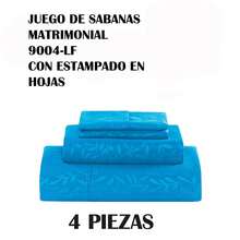 VENECIA Sheet Sets With Pillowcases - Turquoise - View 1
