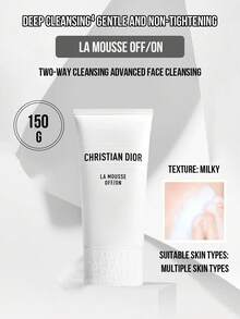 Sữa rửa mặt tạo bọt Dior La Mousse OFF/ON, 150g cỡ lớn/30g cỡ vừa/5g cỡ nhỏ, làm sạch sâu, dịu nhẹ, không gây khô da, phù hợp với nhiều loại da, kết cấu mềm mại, hương thơm tươi mát, bọt trắng mịn, lý tưởng cho học sinh, nhân viên văn phòng đi làm hàng ngày, sử dụng tại nhà, khi đi du lịch và làm quà tặng cho bạn bè, mang đến trải nghiệm chăm sóc da cao cấp như ở spa ngay tại nhà. - Sữa rửa mặt hoa súng - Xem 2