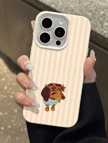 1pc Fashionable Cute Vintage Book Dog Pattern Litchi Texture Anti-Fall Anti-Slip Soft Phone Case, Suitable As Birthday, Holiday Gift For Friends, Family, Couples, Compatible With Apple, Phones - Style 3 (1 Piece) - View 4