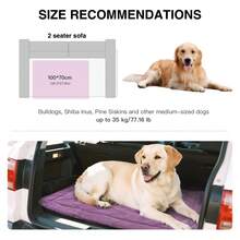 HAZOOWILL Foldable Portable Small/Medium Dog & Cat Bed, Suitable For Pets Under 77lbs, Lightweight For Outdoor Travel, Picnic, Sofa Pet Mat - Multicolor - View 18