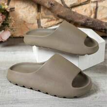 2026 New Comfortable Coconut Slippers, Non-Slip Thick Sole Slides, Suitable For Men And Women, Wear Indoors And Outdoors, Comfortable For All Seasons - Brown - View 3