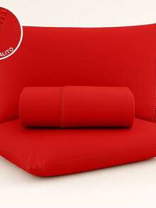Single | Double | Queen Sheet Set With Hemstitching – A Touch Of Comfort And Refinement - Red - View 2