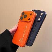 Personalized Custom Monogrammed Name Engraved Crocodile Print Phone Case Compatible With IPhone 17 16 15 14 13 Pro Max Models Impact-Resistant Scratch-Proof Fingerprint-Resistant Design Premium Leather Construction With Luxurious Texture Cover Ideal For Anniversaries Birthdays Christmas And Gifting Occasions - Multicolor - View 6