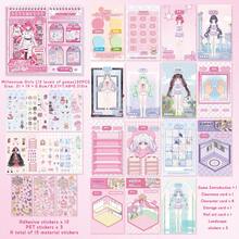 Sách sticker trò chơi phiêu lưu chị em bưởi dễ thương phong cách Hàn Quốc, Cô gái thiên niên kỷ, Cô gái, Sách sticker tự làm hóa trang đáng yêu, Bộ sưu tập sticker trang điểm nhiều kiểu, Đồ dùng làm sổ lưu niệm. - Những cô gái thế hệ Millennials - Xem 16