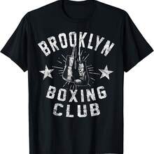 Brooklyn Boxing Club - Vintage Distressed Boxer T-Shirt T-Shirt - màu đen - Xem 1