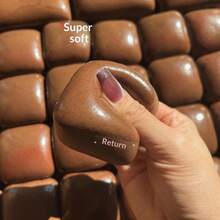 1-Piece Super Soft Butter Toast-Shaped Squeeze Stress-Relieving Toy. - The Perfect Gift For Birthdays And Holidays. - Multicolor - View 7