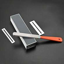 4-Piece Guitar Luthier Tool Set – Precision Fret File & Leveling Beam – Sanding Block & Fretboard Protector, Fretwork Repair & Maintenance Kit For Guitars Basses - As show - View 4