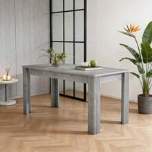 Dining Tables - Grey + Particle Board - View 1