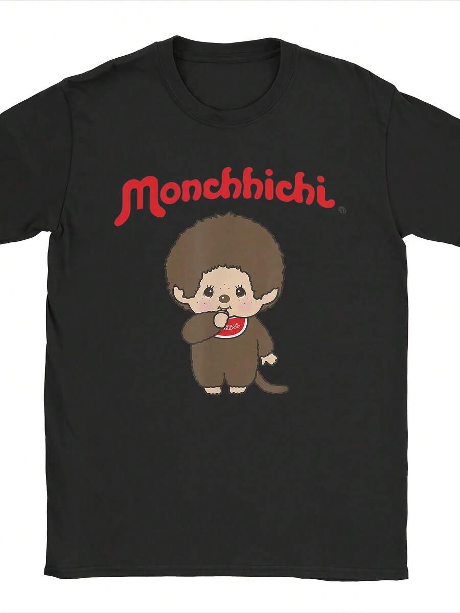 Novelty Stance Thumbs Up F Little Guy T-Shir Men O Neck Cotton T Shirt Short Sve Tee Shirt Summer Clothing - 黑色28 - 查看 1