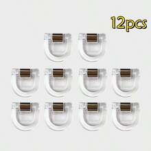 2/5/8/12pcs Pants Leg Hem Clips, Invisible Hem Clips To Quickly Shorten Pants Length - Multicolor - View 18