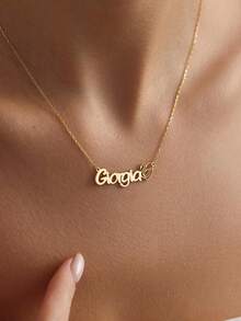 Customized Bird Name Necklace For Women And Men, Stainless Steel Personalized Birth Bird Name Necklace Jewelry Gift - 1 - View 7