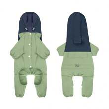 (Small Dog) Pet Clothes, Dog Four-Leg Jacket, Windproof Hooded Jacket, Outdoor Coat With Reflective Strips, Adjustable Drawstring - Multicolor - View 41