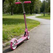 Foldable 2-Wheel Scooter - Portable Commuter Skateboard, Random Color - Multicolor - View 6