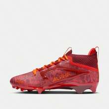 Nike Alpha Menace 4 Elite NRG FQ4046-600 Mens Picante Red Football Cleats NIN948 - 紅色 - 查看 3