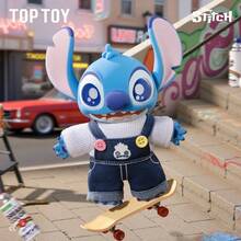 Miniso Stitch Dress Up Series Plush Figurine, Cute Collectible Birthday Gift - Multicolor - View 7