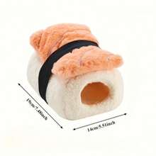 1pc Hamster Bed, Small Animal Warm Bed For Winter, Plush Golden Hamster Nest With Branches, Thick Padded Hamster Sleeping Bed, Cute Design Pet Supplies - Multicolor - View 11