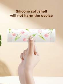 Ayotu 1 ốp bảo vệ TPU trong suốt siêu mỏng họa tiết hoa tulip hồng, phù hợp với Switch OLED/Switch/Switch Lite/New Switch 2 (2025) - Hỗ trợ thiết kế đế cắm, không cần tháo rời, chống rơi và chống bụi, nhiều màu sắc để lựa chọn. - Nhiều màu - Xem 4