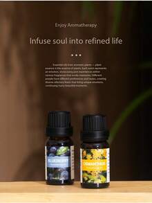 10ml Fruit Fragrance Essential Oils, Including Pineapple, Strawberry, Honey, Mango, Watermelon, Chocolate, White Tea, Cherry Blossom, Cantaloupe, Mango, Rose, Jasmine, Lemon, Peppermint, Apple, Sandalwood, Peach, Watermelon, Vanilla, Banana, Lavender, Coconut. Aromatherapy To Uplift Mood, Suitable For Diffusers, Wax Melts, Home Fragrance. 20+ Scents, Best Selling, Zero Profit Promotion, Increasing - Fruity Floral Fragrance - View 2