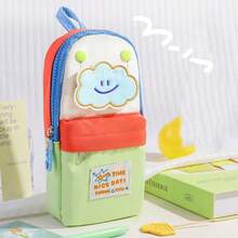 Simple Large-Capacity Pencil Bag, Small School Bag, Star Pencil Bag, High-Looking Student Stationery Bag, Pencil Stationery Box, Girl's Pencil Bag - Schoolbag Star - View 13