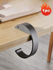 1pc Adjustable Hook, Heavy Duty, Durable, Versatile Use, Easy Installation, Suitable For Desktops And Table Edges, Non-Stick, Detachable, Convenient To Move - Multicolor - View 20