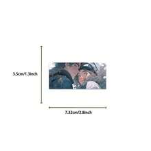 50 pièces Autocollants de portrait de couple de bande dessinée - Décoration DIY imperméable pour guitare, cahier et bagage - 50 pièces - Voir 4