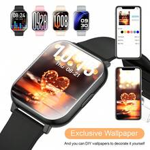 NcmRyu SmartWatch 新款熱銷智慧手錶：中性矽膠錶帶智慧手錶，具備通話/接聽、計步、卡路里計算、多種運動模式、遠端拍照、音樂控制、鬧鐘提醒與訊息通知功能。此款為 180mAh 鋰電池多功能運動智慧手錶。 - 彩色 - 查看 3
