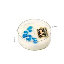 1支神秘塔罗牌天然水晶香薰蜡烛，禅茶香氛，四季皆宜，大豆蜡搭配水晶能量石，禅茶香气增强占卜效果 - 1PC - 查看 6