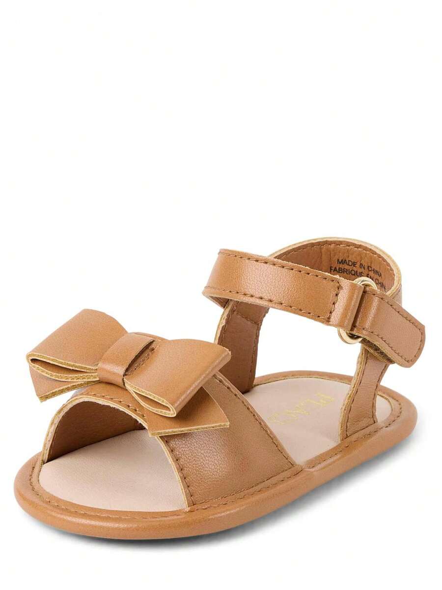 The Children's PLACE Baby Girls Bow Sandals - 譚 - 查看 1