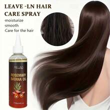 Rosemary Batana Oil, MELAO Rosemary Batana Hair Oil, For Dry Damaged Frizzy Hair, Nourishes And Smoothes Hair, Adds Shine And Softness, Lightweight Non-Greasy Formula, 118ml/4fl.Oz - 正裝 - 查看 5