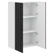vidaXL Küchenschrank Schwarz 60 X 31 X 100 Cm Holzwerkstoff - nero - Visualizzare 5
