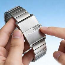 女士方形奢华腕表，矩形数字表盘，30米防水，设计优雅，不锈钢表带，防水，休闲时尚，日常佩戴或作为礼物都非常合适。 - 均碼 - 查看 10