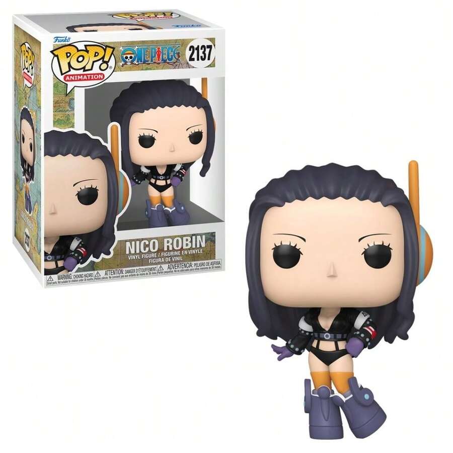 Boneco Funko Pop! OnePieceEgghead NicoRobin - Multicolorido - Visão 1