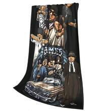 Lil Homies Minimalist Blanket | Polyester, Digital Print, Mixed Color, Fabric, All Seasons, Ideal For Afternoon Nap, Office Breaks, Casual Travel, And Simple Home Lifestyle. - Multicolor - View 3