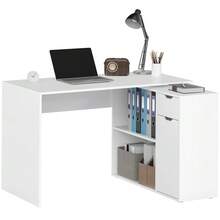 Home Office Desks - White - View 11