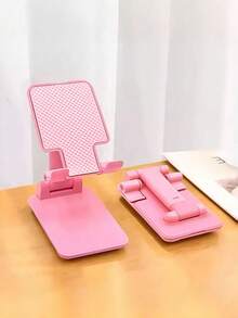 1pc Foldable Desk Phone Holder Stand, Suitable For All Smartphones, Ideal Office Accessory, Compatible With IPhone, Android Phones, Birthday Gift For Family And Friends, Phone Accessory - Multicolor - View 17