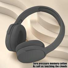 Wireless Over-Ear Bluetooth Headphones, Deep Bass Wireless Headphones With Mic, Noise Isolating, Lightweight Folding HiFi Stereo Headset For Travel/Tablet/PC/Home - 黑色的 - 查看 10