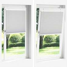 vidaXL Plissee Anthrazit 40x200 Cm Stoffbreite 39,4 Cm Polyester - one-size - View 8