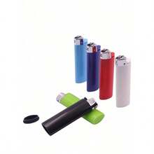 1pc Creative Lighter Shaped Storage Box (No Lighter Stone), Unique Concealed Storage Box, Disguised Lighter For Storing Personal Items, Suitable For Outdoor, Parties, Medicines, Jewelry, Cash And Other Valuables - Multicolor - View 4