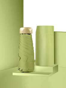 Mini Folding Umbrella, Waterproof Portable Travel Umbrella, Sun Umbrella, Ladies UV Protection Umbrella, 2-In-1 Mini Six-Fold Ultralight Portable Umbrella, Mini Travel Umbrella, Sunny And Rainy Dual-Use Portable Umbrella, Windproof, 99% UV Protection, Unisex, Sturdy Structure - Multicolor - View 21