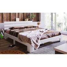 Freestanding Bathroom Vanity Unit 76 X 46 X 83.5 Cm With Integrated Sink, Vanity Unit, Fully Lacquered Finish, Door Shelf, Three Soft-Close Drawers, Integrated Ceramic Sink - White+Solid Wood+140cm*200cm - View 4